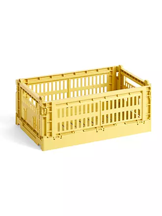 HAY | Boîte de rangement Colour Crate S | gelb